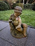 Klein Engelenbeeld Tuin Decoratie, Tuin en Terras, Tuinbeelden, Ophalen, Gebruikt, Steen, Engelenbeeld
