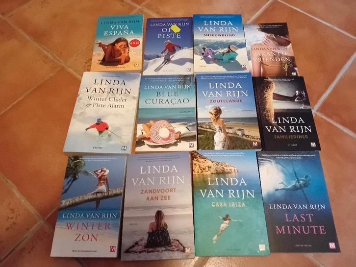 Linda van Rijn - Heel veel titels., Boeken, Thrillers, Zo goed als nieuw, Ophalen of Verzenden