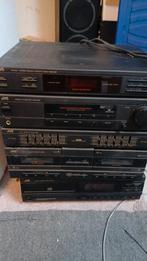 Stereo toren  jvc werkt goed zie foto, Ophalen, Zo goed als nieuw, JVC