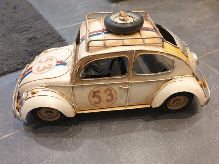 kever metaal vw volkswagen retro look herbie, Huis en Inrichting, Woonaccessoires | Overige, Ophalen of Verzenden
