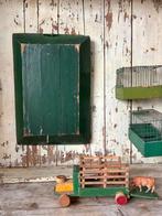 Oude houten mangelbak, Antiek en Kunst, Ophalen of Verzenden