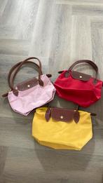 Long champ rood, geel en rose., Ophalen of Verzenden, Gebruikt, Rood, Handtas