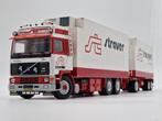 Tekno Volvo F16 combi straver transport, Ophalen of Verzenden, Nieuw, Bus of Vrachtwagen, Tekno