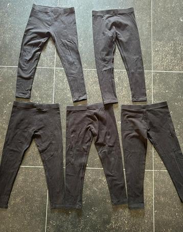 5 mooie zwarte leggings next 128 beschikbaar voor biedingen