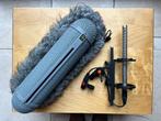 Directional microphone, Rycote + spare parts + boom, Ophalen of Verzenden, Zo goed als nieuw, Audio