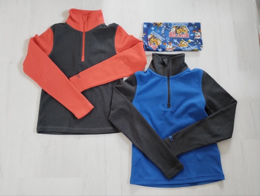 2 Spex skipully's -fleece maat 122-128, Gebruikt, Spex, Jongen of Meisje, Trui of Vest
