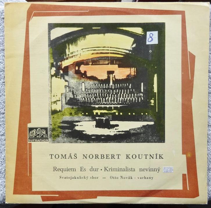 LP..Tomáš Norbert Koutník ‎– Requiem Es Dur, Cd's en Dvd's, Vinyl | Klassiek, Zo goed als nieuw, Classicisme, Kamermuziek, 12 inch