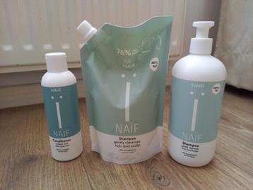 * Naïf verzorgingsset shampoo & conditioner * beschikbaar voor biedingen