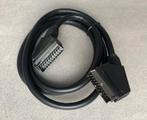 SCART TV kabel - 1,5 meter / 150 cm zwart, Nieuw, Scartkabel, Ophalen of Verzenden, Minder dan 2 meter