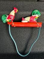 blikken vintage speelgoed 'pikkende hanen', Ophalen of Verzenden, Zo goed als nieuw, Intelligentiespeelgoed