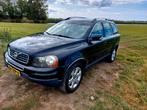 Volvo XC90 2.5 T Geartronic 2010 Zwart, youngtimer benzine, Beige, 7 stoelen, Leder, Navigatiesysteem
