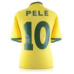 Pele Gesigneerd Brazilië Shirt, Verzamelen, Sportartikelen en Voetbal, Buitenlandse clubs, Shirt, Xxxx, Nieuw