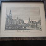 Markt te Arnhem 1742 - Ingelijste Prent, Ophalen of Verzenden