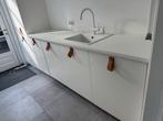 Witte keuken met Whirlpool vriezer, Huis en Inrichting, Keuken | Complete keukens, Ophalen, Gebruikt, Wit, Overige typen