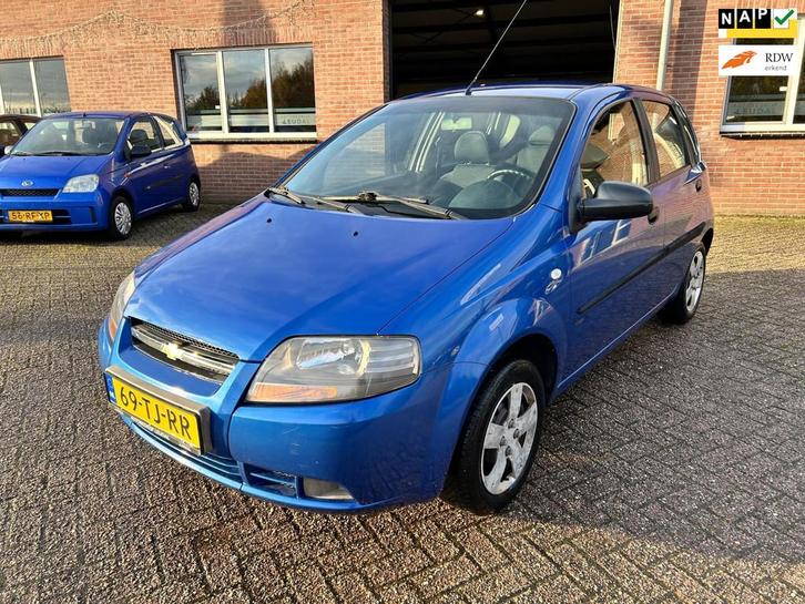 Chevrolet Kalos 1.2 Ace // 102.000 km NAP // APK 29-7-2026, Auto's, Chevrolet, Bedrijf, Te koop, Kalos, ABS, Airbags, Centrale vergrendeling