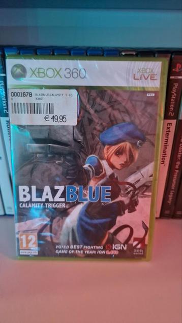 XBOX360  - BLAZBLUE - CALAMITY TRIGGER - SEALED beschikbaar voor biedingen