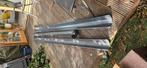Volledige dak afdekking set zwart. Bitumen - stalen dakgoot, Ophalen, Nieuw, 4 tot 6 meter, 80 mm of meer