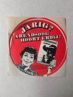 Arendsoog J. Nowee Sticker - Vintage Reclame, Ophalen of Verzenden, Gebruikt, Gebruiksvoorwerp