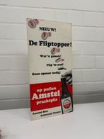 Oud amstel pils fliptopper redlamebord display slijterij, Ophalen of Verzenden, Gebruikt, Reclamebord
