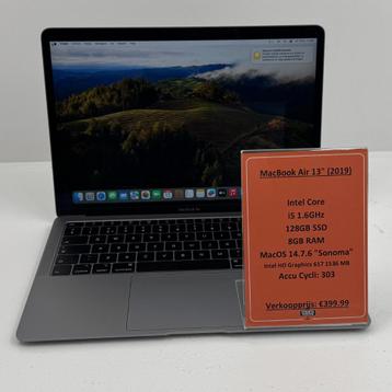Macbook Air 2019 13inch Laptop | Intel core i5 128GB SSD 8GB beschikbaar voor biedingen