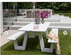 Aluminium Picknicktafel - Duurzaam & Stijlvol!, Ophalen of Verzenden, Rechthoekig, Aluminium