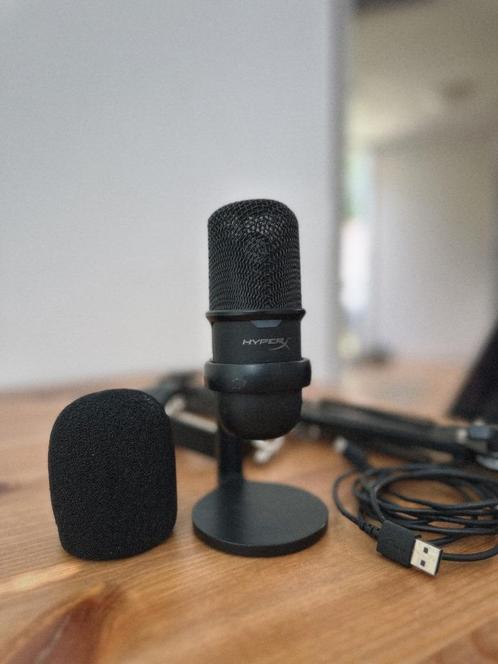 HyperX SoloCast USB Microphone, Muziek en Instrumenten, Microfoons, Zo goed als nieuw, Studiomicrofoon, Ophalen of Verzenden