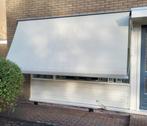 Elektrisch zonnescherm - 3.40m breed, Tuin en Terras, Zonneschermen, Ophalen, Gebruikt, Elektrisch, 250 cm tot 450 cm