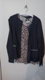 Zwart Jasje colbert met bijpassend longsleeve Gerry Weber 42, Zwart, Maat 42/44 (L), Nieuw, Ophalen of Verzenden