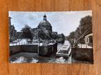 Amsterdam. Ronde Lutherschekerk met rondvaartboot., 1940 tot 1960, Noord-Holland, Ongelopen, Ophalen of Verzenden