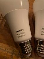 Philips Hue | E27 | White and color, Huis en Inrichting, Lampen | Losse lampen, Ophalen of Verzenden, Zo goed als nieuw, E27 (groot)