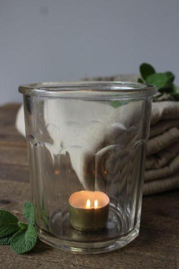 Oude Franse brocante confiturepot 1000ml Nr.9 Pronck & Praal beschikbaar voor biedingen