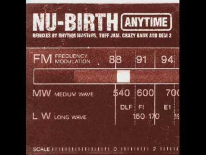 cd-single van Nu-Birth ‎– Anytime, Cd's en Dvd's, Cd Singles, Zo goed als nieuw, Pop, Verzenden