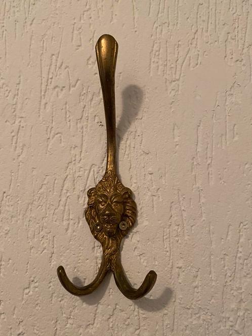 Koperen kapstok haken vintage, 6 stuks., Huis en Inrichting, Woonaccessoires | Kapstokken, Gebruikt, Wandkapstok, Minder dan 100 cm