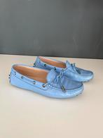 Licht blauwe Tod’s, Blauw, Instappers, Ophalen of Verzenden, Zo goed als nieuw