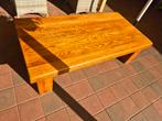 Robuuste massief Eiken Salontafel - 150x75x44 cm, Ophalen, Gebruikt, 100 tot 150 cm, Eikenhout