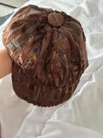 Bruine Pet met Patroon - Nieuw, Ophalen of Verzenden, Nieuw, One size fits all, Pet