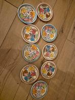 Blond Amsterdam 9 mini bordjes, Gebruikt, Porselein of Keramiek, Schaal, Rond