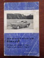 Vraagbaak Renault R-8 Major en Gordini, 10 Major, Caravelle, Verzenden