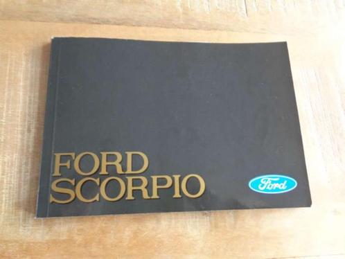 Ford Scorpio MK1 - Handleiding Instructieboek - Nederlands, Auto diversen, Handleidingen en Instructieboekjes, Verzenden
