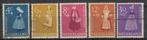 Zomer 1958 - klederdrachten, Postzegels en Munten, Postzegels | Nederland, Na 1940, Verzenden, Gestempeld