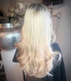 Haar extensions weave matten 200 gram 50 cm, Ophalen of Verzenden, Zo goed als nieuw, Pruik of Haarverlenging