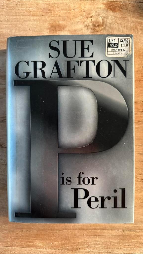 Sue Grafton - P is for Peril - Hardcover, Boeken, Thrillers, Zo goed als nieuw, Ophalen of Verzenden