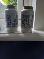 2 vintage apothekers potjes GKB hand painted Delft Holland, Antiek en Kunst, Ophalen of Verzenden