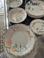 6 gebaksbordjes 18cm Barratts Naturelle, Ophalen of Verzenden, Zo goed als nieuw, Bord(en), Overige stijlen