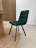 6x Kick eetkamerstoel Monz velvet donkergroen, Order@kickcollection.nl, Kick Collection, Nieuw, Ophalen of Verzenden