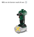 Krachtige luchtpomp via accu van Parkside met led verlichtin, Caravans en Kamperen, Luchtpompen, Ophalen, Nieuw