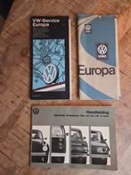 Volkswagen Handleiding en 2x VW service Europa, Boeken, Auto's | Boeken, Ophalen of Verzenden, Zo goed als nieuw