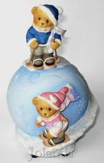 Cherished Teddies Muziekdoos Snowball, Ophalen of Verzenden, Zo goed als nieuw, Beeldje, Cherished Teddies