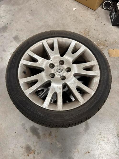 Set Landsail 4-seizoenenbanden met lichtmetalen velgen, Auto diversen, Wieldoppen, Gebruikt, Ophalen