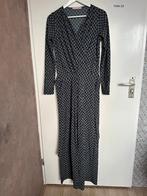 STUDIO ANNELOES Jumpsuit zwart met witte print maat S, Kleding | Dames, Jumpsuits, Maat 38/40 (M), Studio Anneloes, Zwart, Ophalen of Verzenden